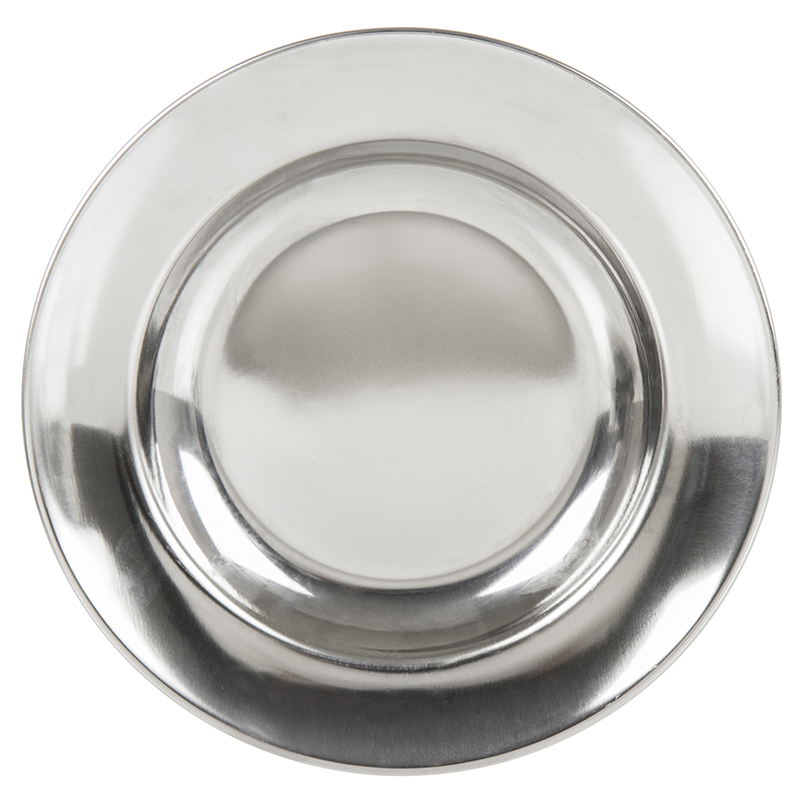 Lifeventure talíř Stainless Steel Camping Plate