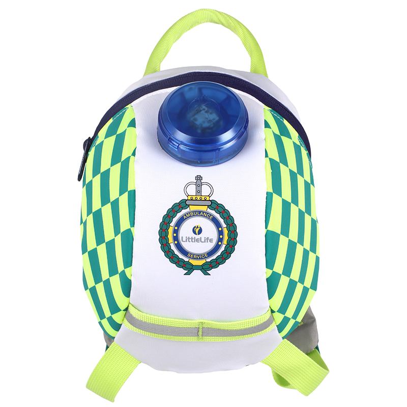 Littlelife 2l dětský batůžek s majákem Emergency Service Toddler Backpack 2l Barva: ambulance