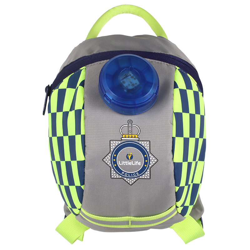 Littlelife 2l dětský batůžek s majákem Emergency Service Toddler Backpack 2l Barva: police