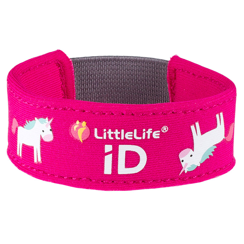 Littlelife náramek s identifikačními štítky Safety iD Strap Barva: unicorn