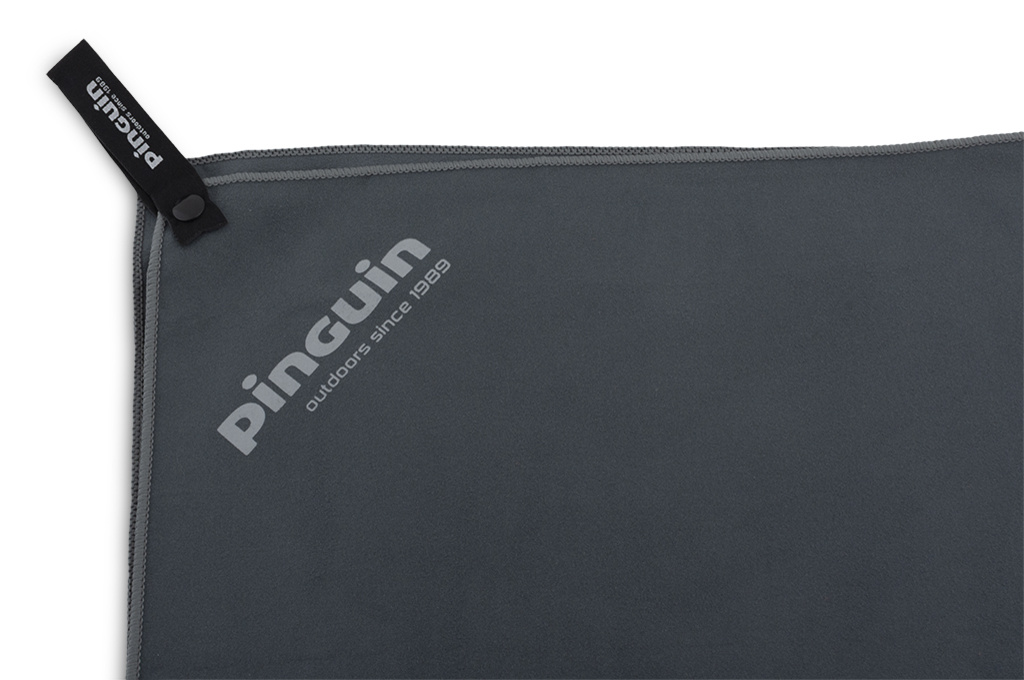 Pinguin rychleschnoucí ručník Micro towel 2021 40 x 80 cm Barva: grey, Velikost: Logo