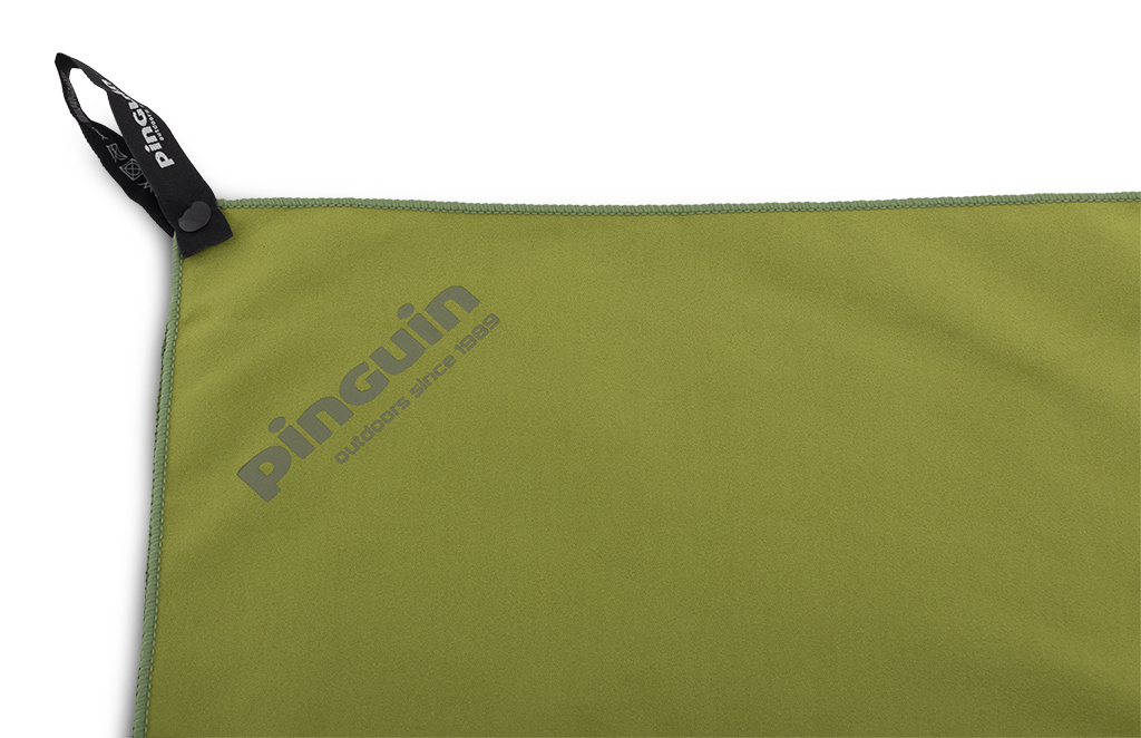 Pinguin rychleschnoucí ručník Micro towel 2021 40 x 80 cm Barva: green, Velikost: Logo
