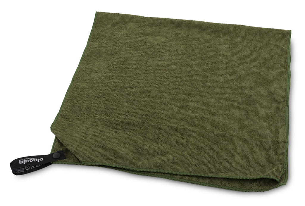 Pinguin rychleschnoucí ručník Micro towel 2021 75 x 150 cm Barva: olive