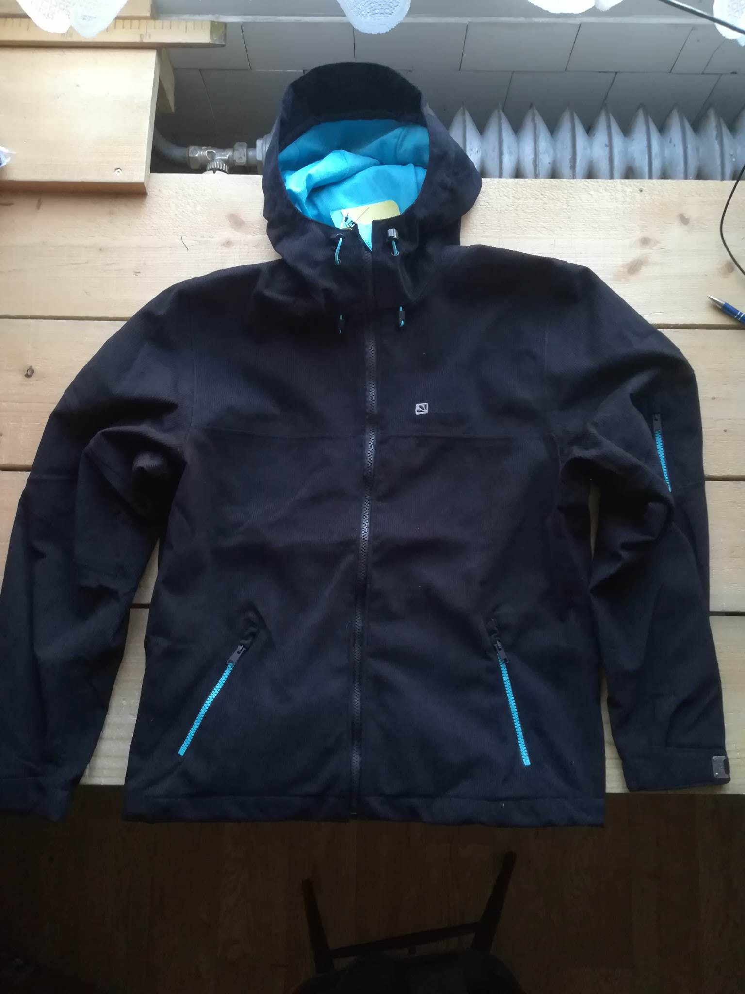 Rejoice pánská bunda Zircon Barva: černo modrá (nepropínací, modrý zip jen u krku), Velikost: XL