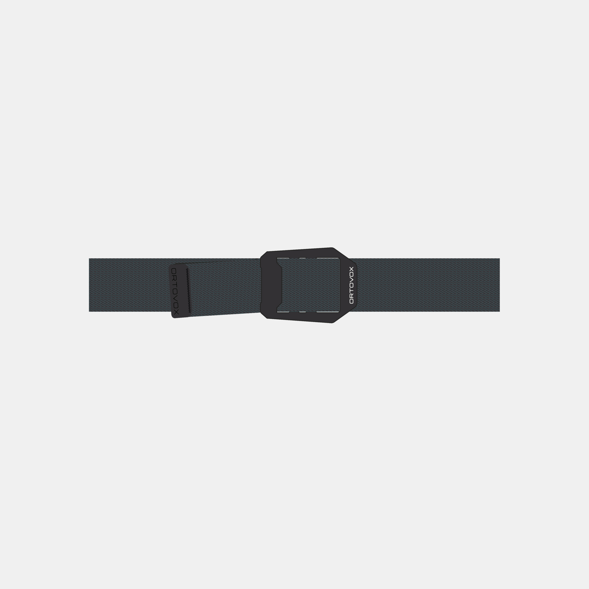 Ortovox pásek Logo Knit Belt Barva: black raven, Velikost: 100cm