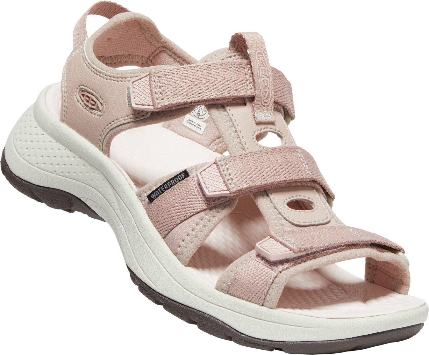 Keen Astoria West Open Toe Women - fawn/silver birch Barva: fawn/silver birch, Velikost: 4 UK (37 EU / 23,5 cm)