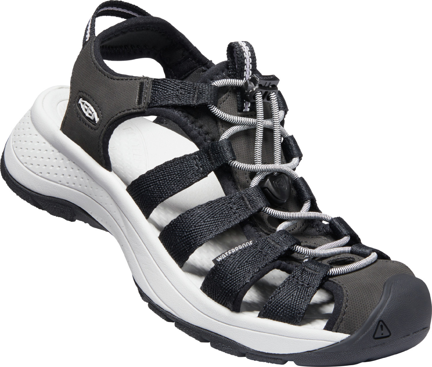 Keen dámské sandály Astoria West Sandal Women - Black/Grey Barva: black/grey, Velikost: 5 UK (38 EU / 24,5 cm)