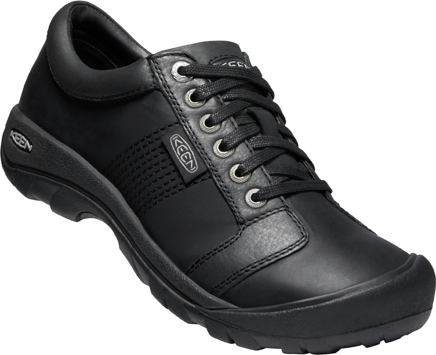 Keen pánské boty Austin Men - Black Barva: black, Velikost: 9 UK (43 EU / 28 cm)