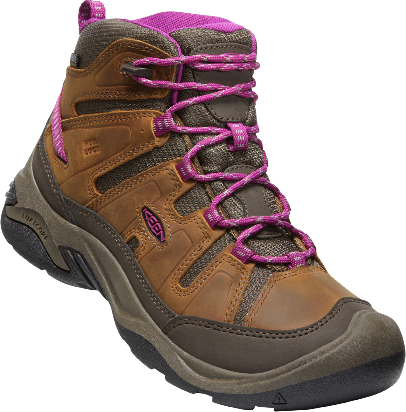 Keen dámské boty Circadia Mid WP Women - Syrup/Boysenberry Barva: syrup/boysenberry, Velikost: 5 UK (38 EU / 24,5 cm)