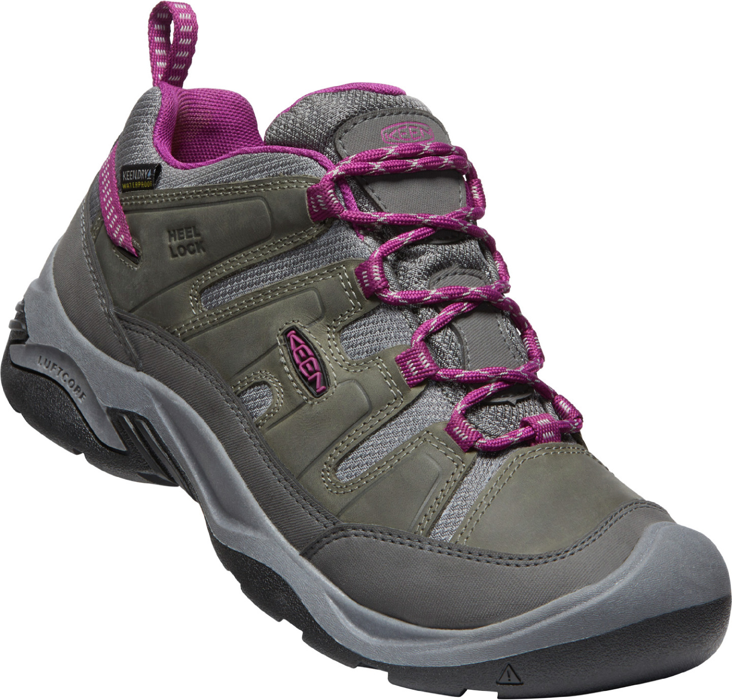 Keen Circadia WP Women - steel grey/boysenberry Barva: steel grey/boysenberry, Velikost: 9 UK (43 EU / 29 cm)