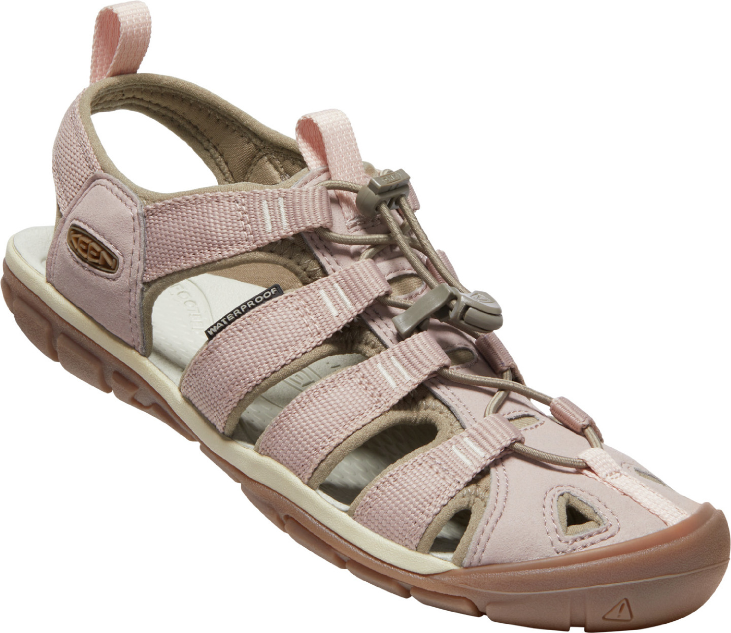 Keen dámské sandály Clearwater CNX Women - Timberwolf/Fawn Barva: timberwolf/fawn, Velikost: 8 UK (41 EU / 27,5 cm)