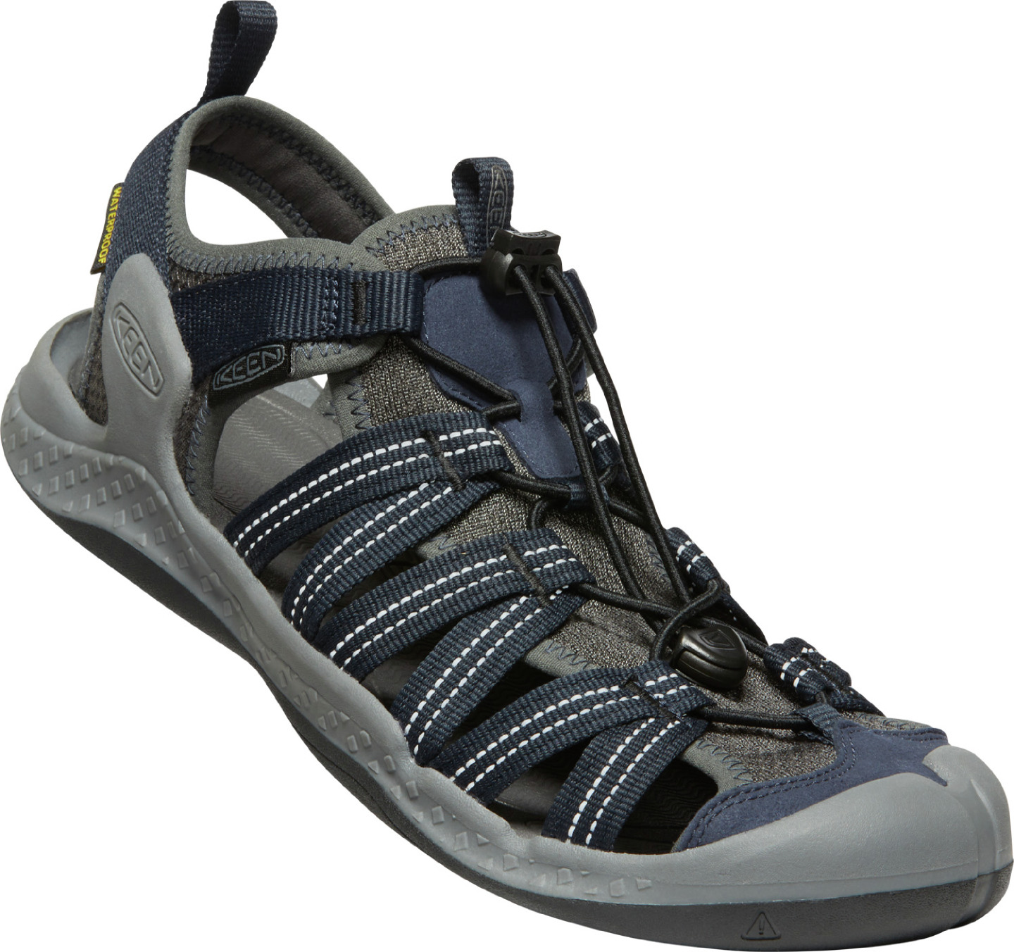 Keen pánské sandály Drift Creek H2 Men - Sky Captain/Magnet Barva: sky captain/magnet, Velikost: 11 UK (46 EU / 30 cm)