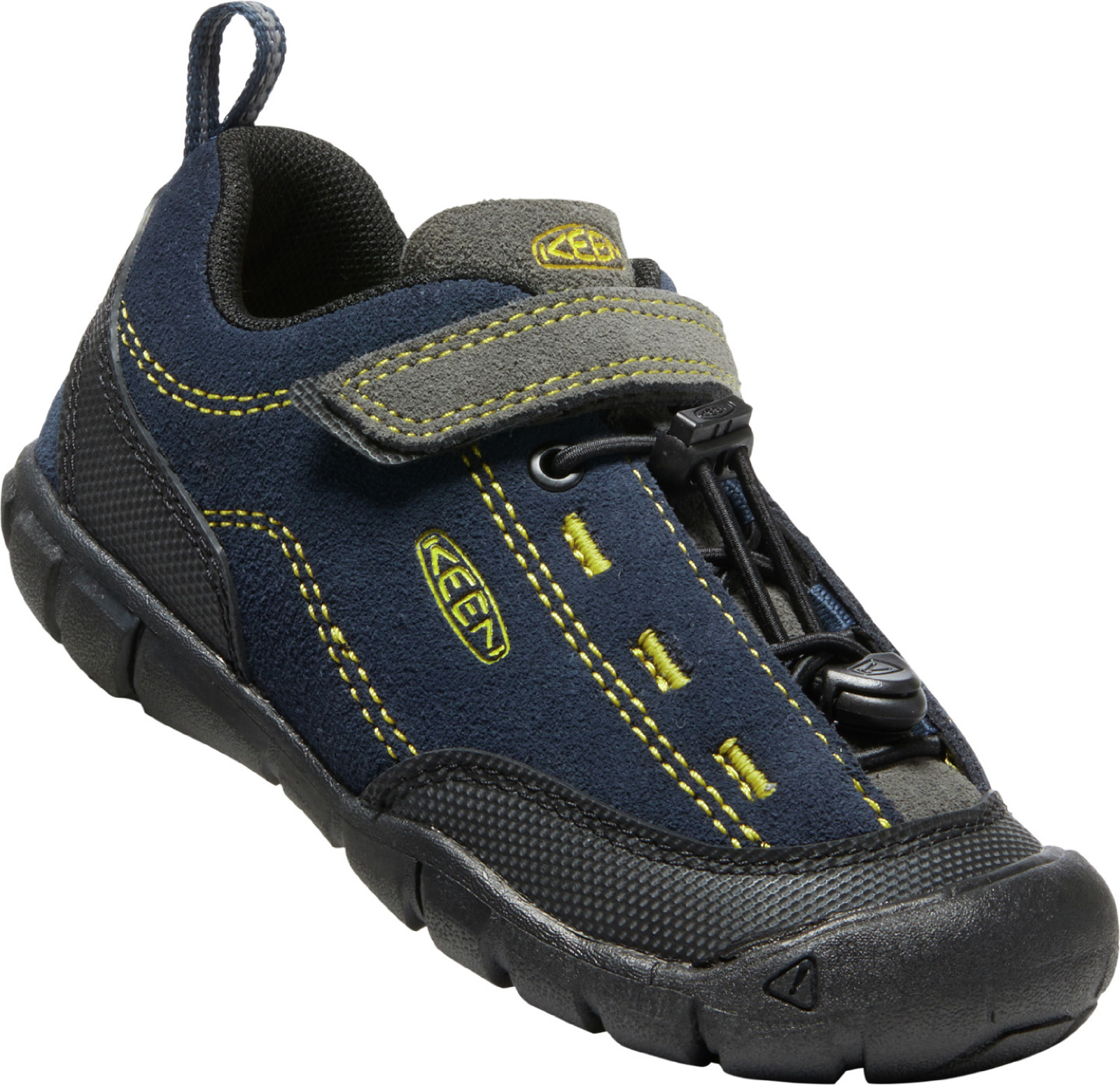 Keen dětské boty Jasper II Children Black Iris/Magnet Barva: black iris/magnet, Velikost: 9 UK (27/28 EU / 17 cm)