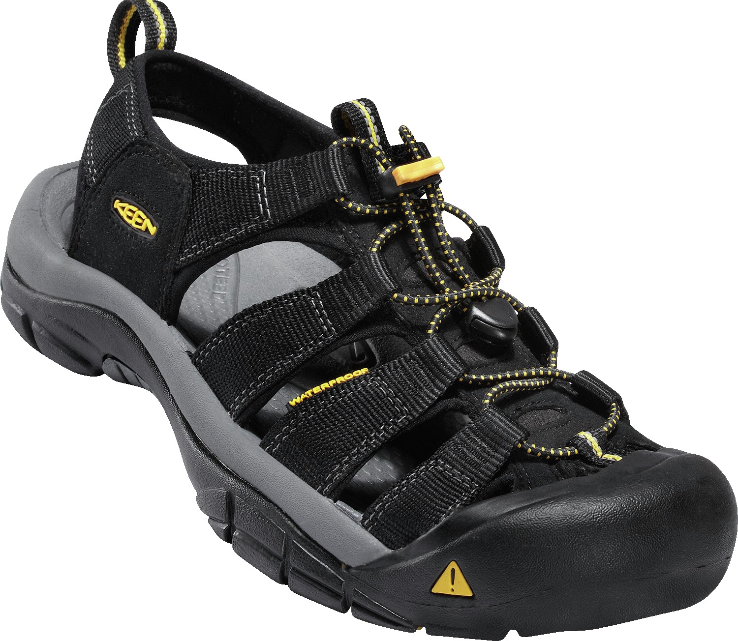 Keen pánské sandály Newport H2 Men - Black Barva: black, Velikost: 9,5 UK (44 EU / 28,5 cm)