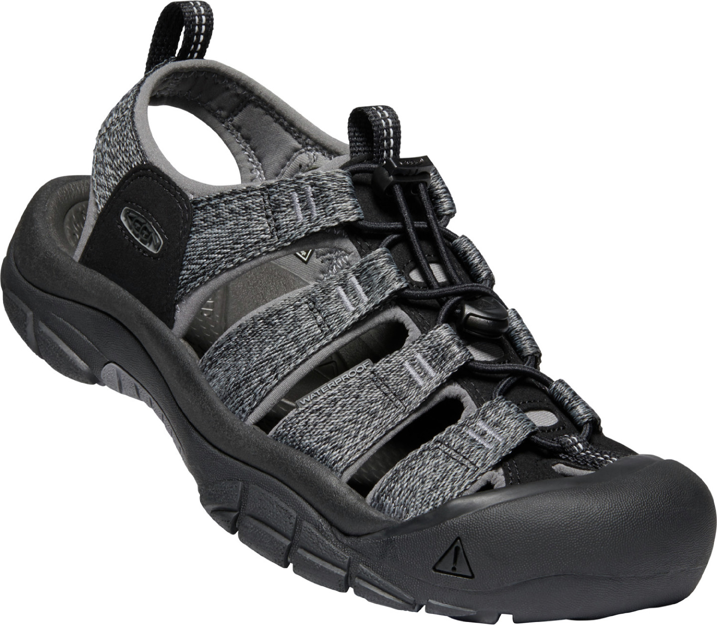 Keen Newport H2 Men - black/steel grey Barva: black/steel grey, Velikost: 15 UK (48,5 EU / 34 cm)