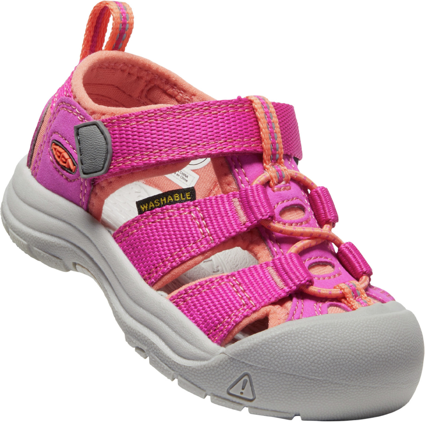 Keen Newport H2 Tots - very berry/fusion coral Barva: very berry/fusion coral, Velikost: 4 UK (20/21 EU / 12 cm)