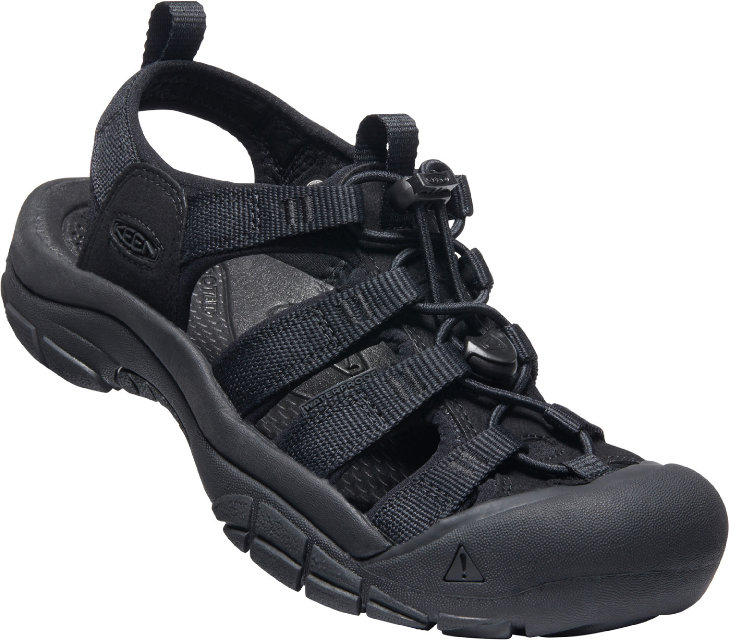 Keen dámské sandály Newport H2 Women - Triple Black Barva: triple black, Velikost: 8 UK (41 EU / 27,5 cm)