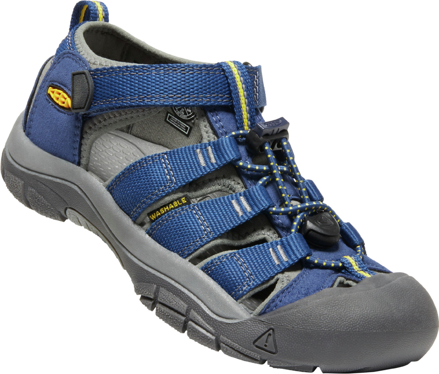 Keen dětské sandály Newport H2 Youth Blue Depths/Gargoyle Barva: blue depths/gargoyle, Velikost: 6 UK (39 EU / 25,5 cm)