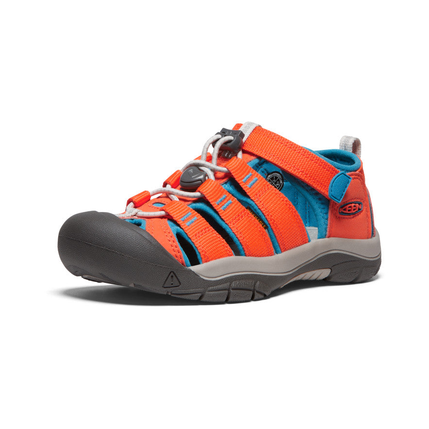 Keen dětské sandály Newport H2 Youth Safety Orange/Fjord Blue Barva: safety orange/fjord blue, Velikost: 3 UK (36 EU / 22,5 cm)