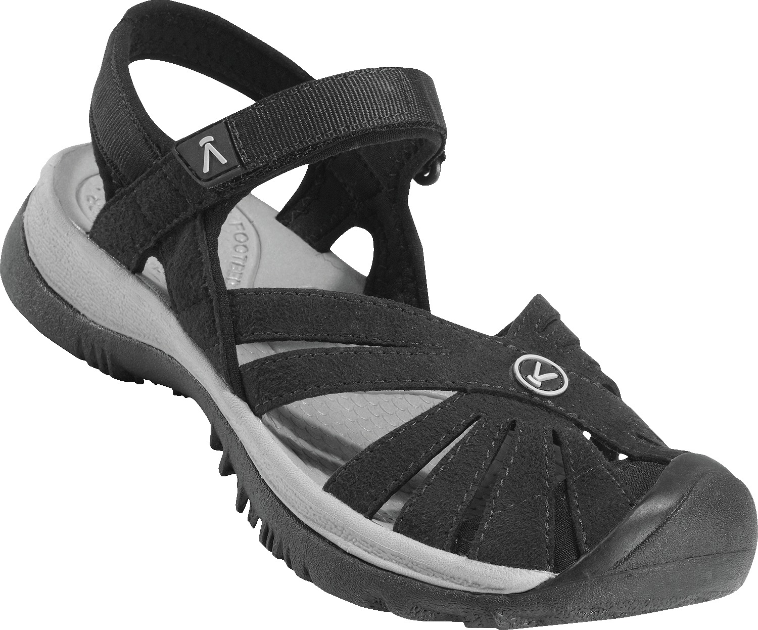 Keen dámské sandály Rose Sandal Women - Black/Neutral Gray Barva: black/neutral gray, Velikost: 8,5 UK (42 EU / 28 cm)