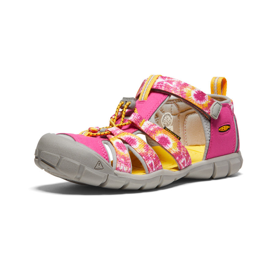 Keen dětské sandály Seacamp II CNX Youth Multi/Keen Yellow Barva: multi/keen yellow, Velikost: 4 UK (37 EU / 23,5 cm)