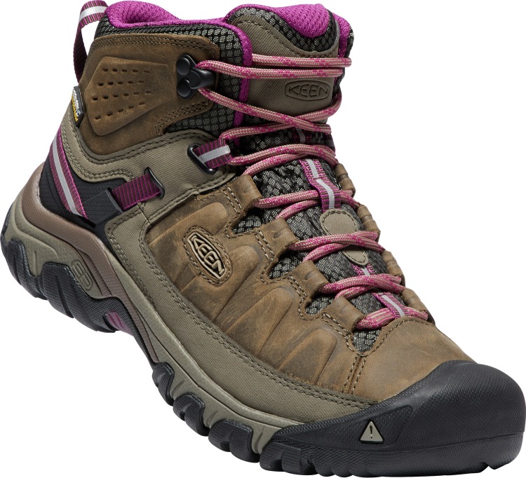 Keen dámské boty Targhee III Mid WP Women - Weiss/Boysenberry Barva: weiss/boysenberry, Velikost: 7 UK (40 EU / 26,5 cm)