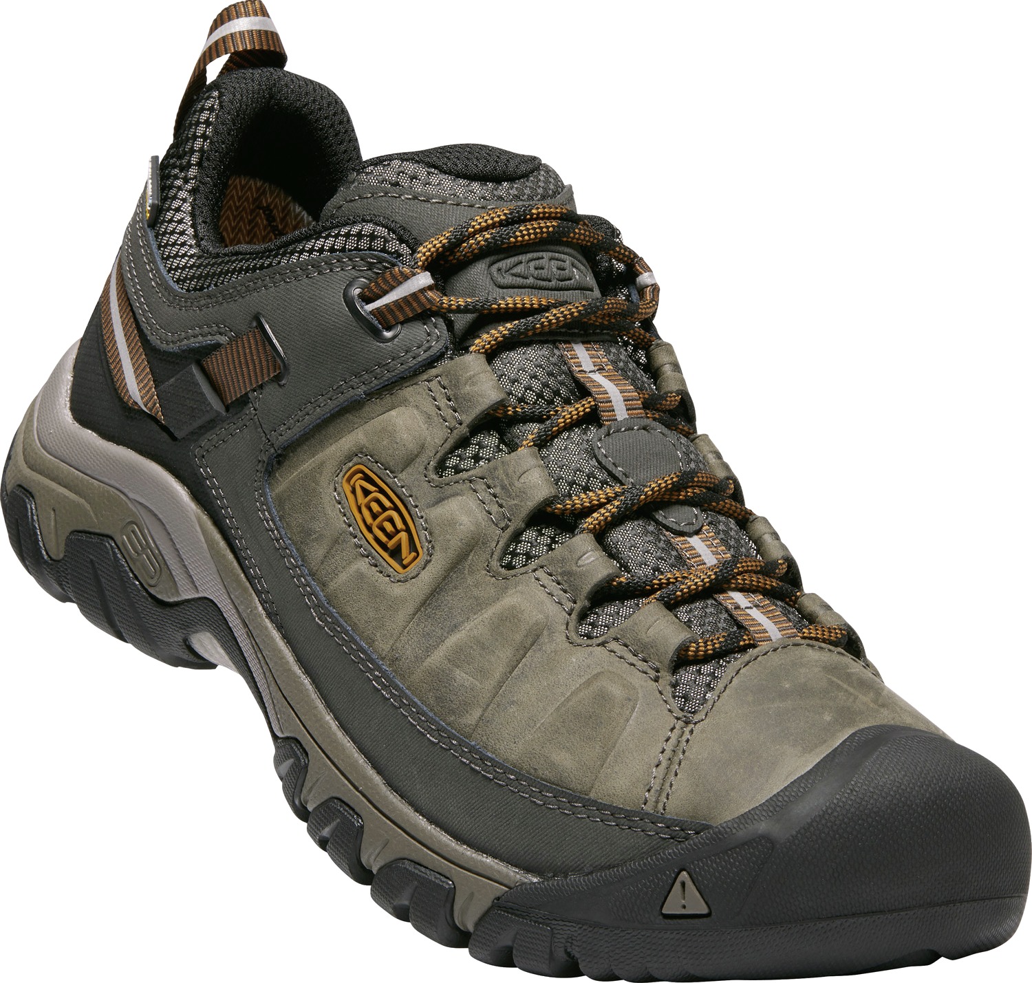 Keen pánské boty Targhee III WP Men - Black Olive/Golden Brown Barva: black olive/golden brown, Velikost: 14 UK (48 EU / 33 cm)