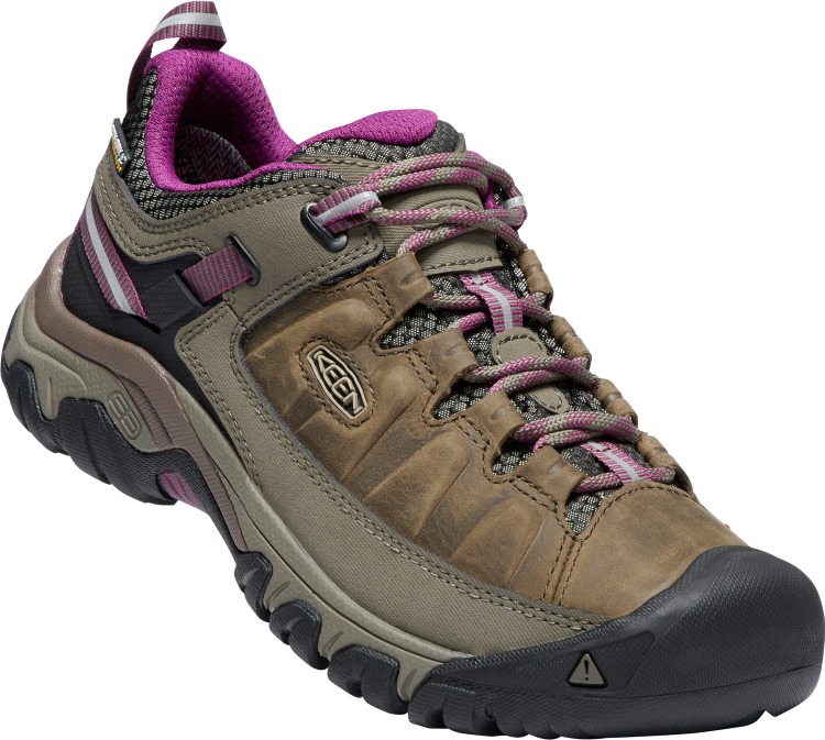 Keen dámské boty Targhee III WP Women - Weiss/Boysenberry Barva: weiss/boysenberry, Velikost: 6,5 UK (39,5 EU / 26 cm)