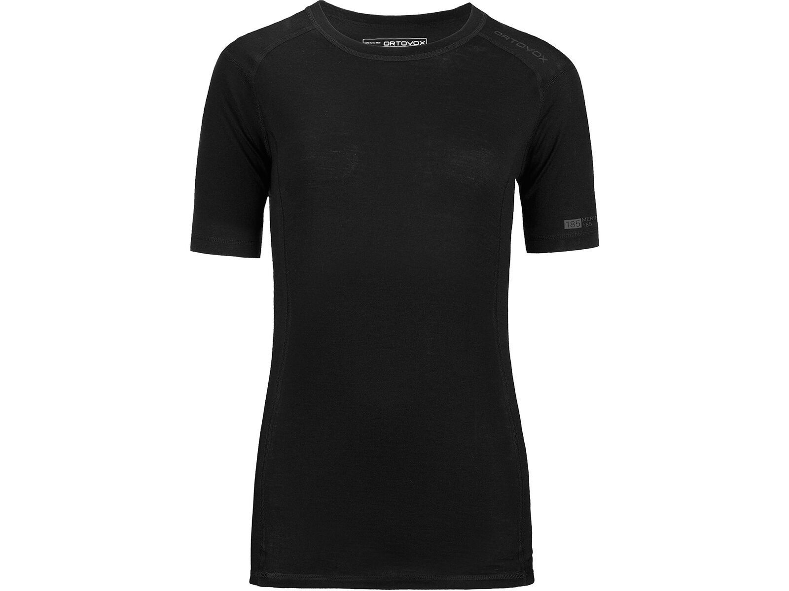 Ortovox dámské merino triko 185 Pure Short Sleeve W Barva: černá, Velikost: S