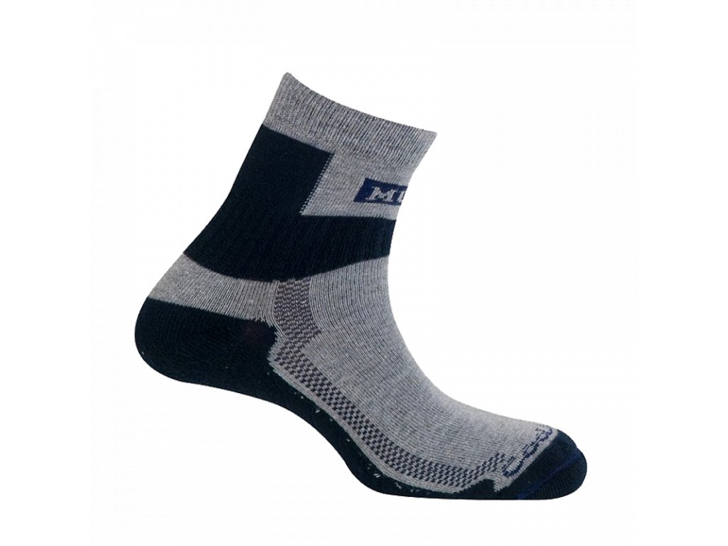 Mund ponožky Nordic Walking Barva: Modrá, Velikost: L (41-45)