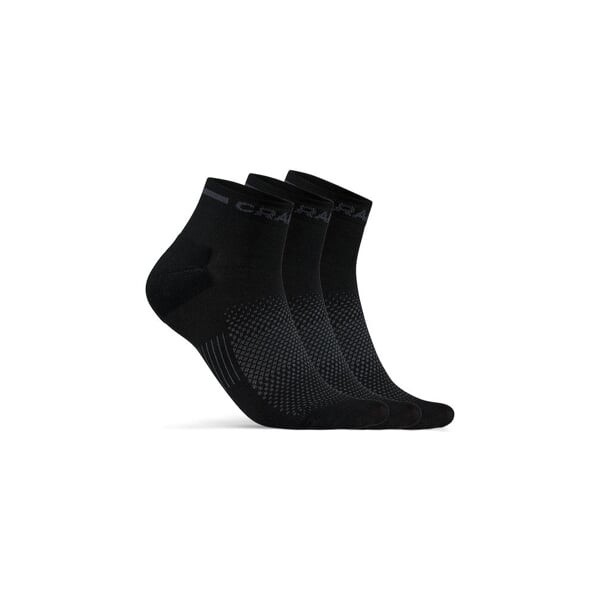 Craft set ponožek Core Dry Sock Mid 3-pack Barva: black, Velikost: L (43-45)