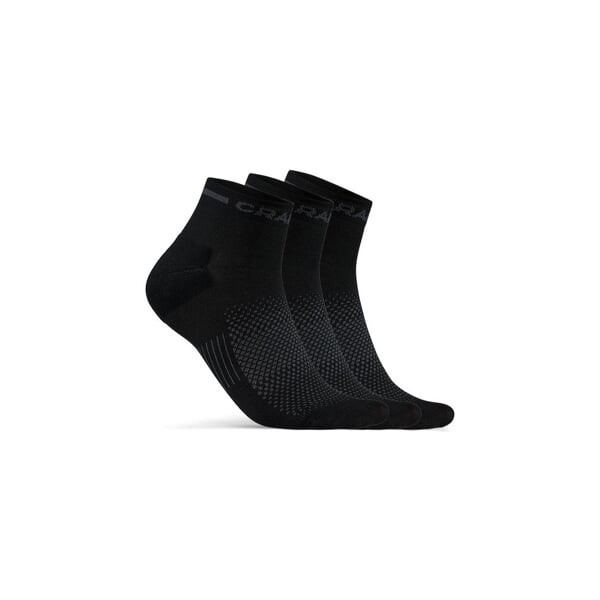 Craft set ponožek Core Dry Sock Mid 3-pack Barva: black, Velikost: M (40-42)