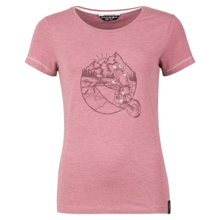 Chillaz dámské tričko Saile Homo Mons Velo Barva: dry rose melange, Velikost: 36