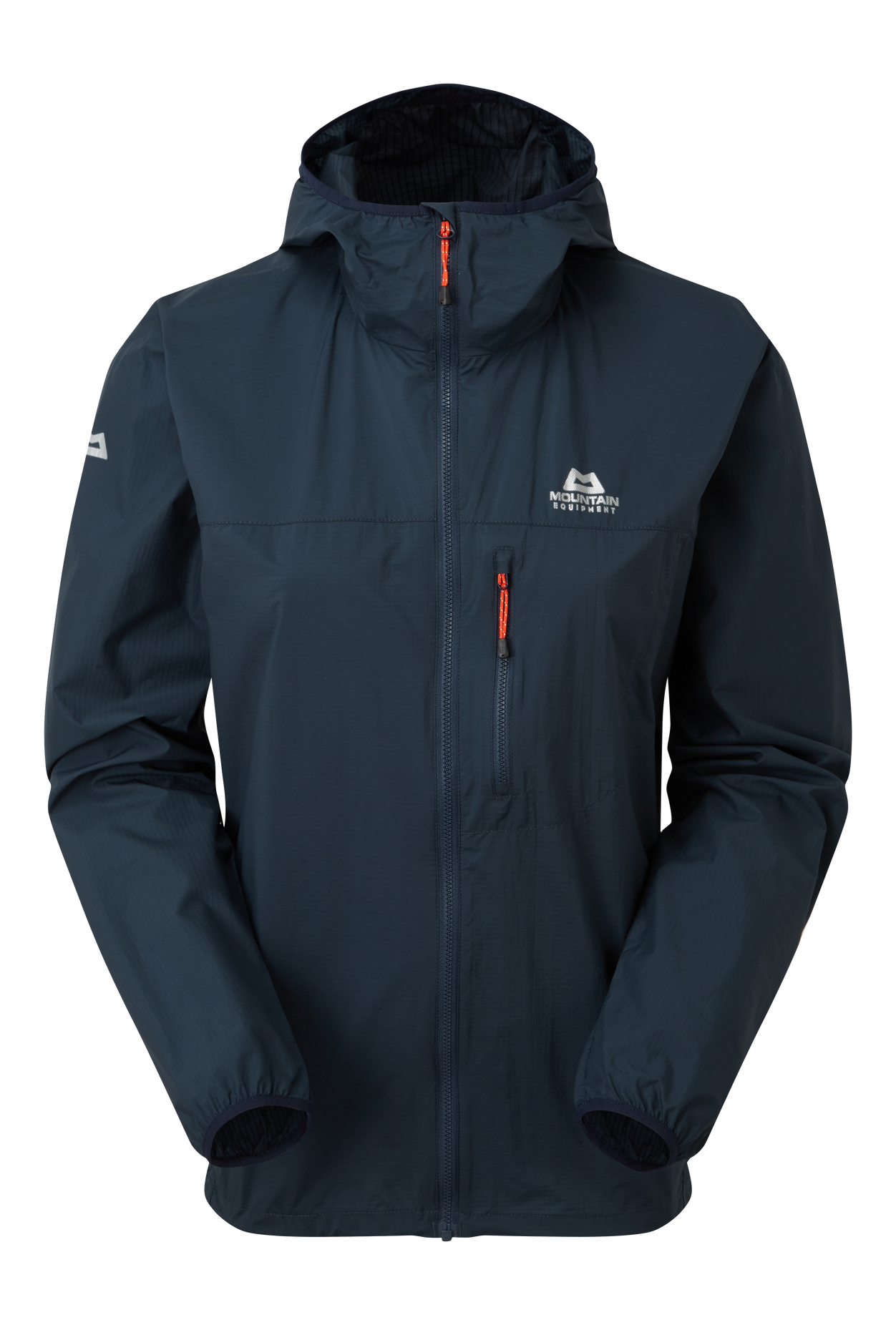 Mountain equipment dámská větruodolná bunda Aerofoil Full zip Wmns Jacket Barva: Blue Nights, Velikost: XL