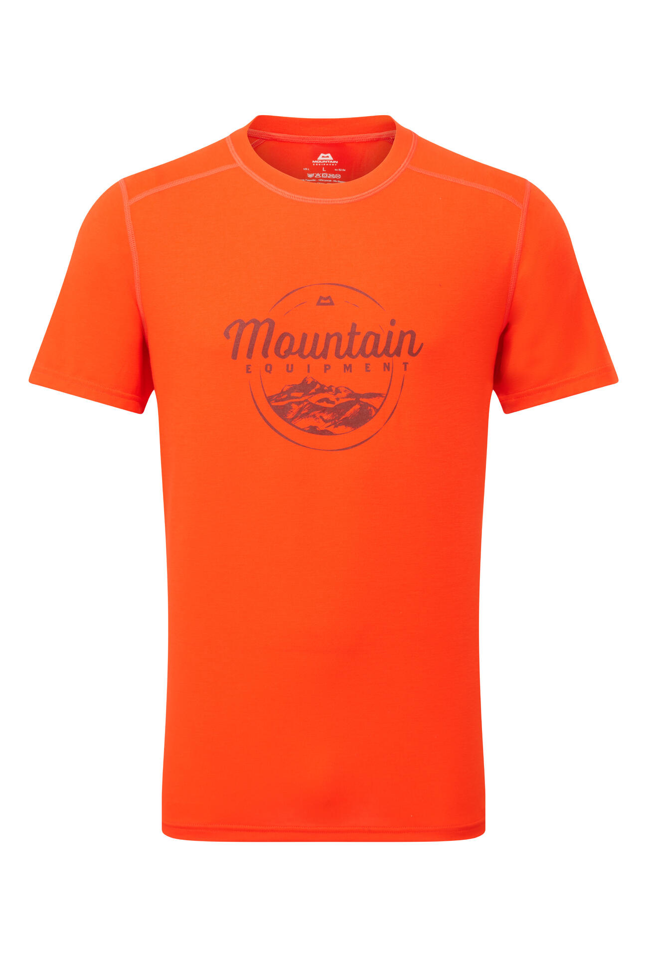 Mountain Equipment Headpoint Script Tee Men'S Barva: Cardinal Orange, Velikost: L