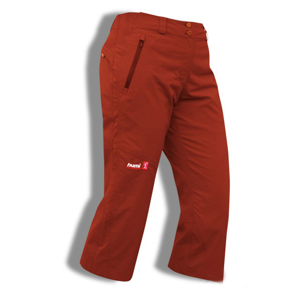Humi dámské 3/4 kalhoty Capri Barva: červená, Velikost: M