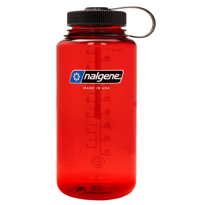 Nalgene láhev Wide Mouth Sustain 1000 ml Barva: red