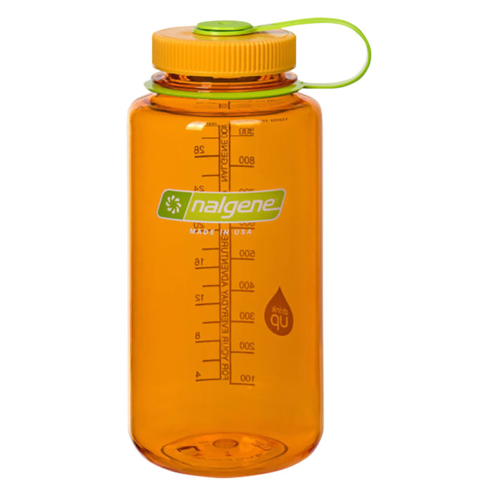 Nalgene láhev Wide Mouth Sustain 1000 ml Barva: Clementine