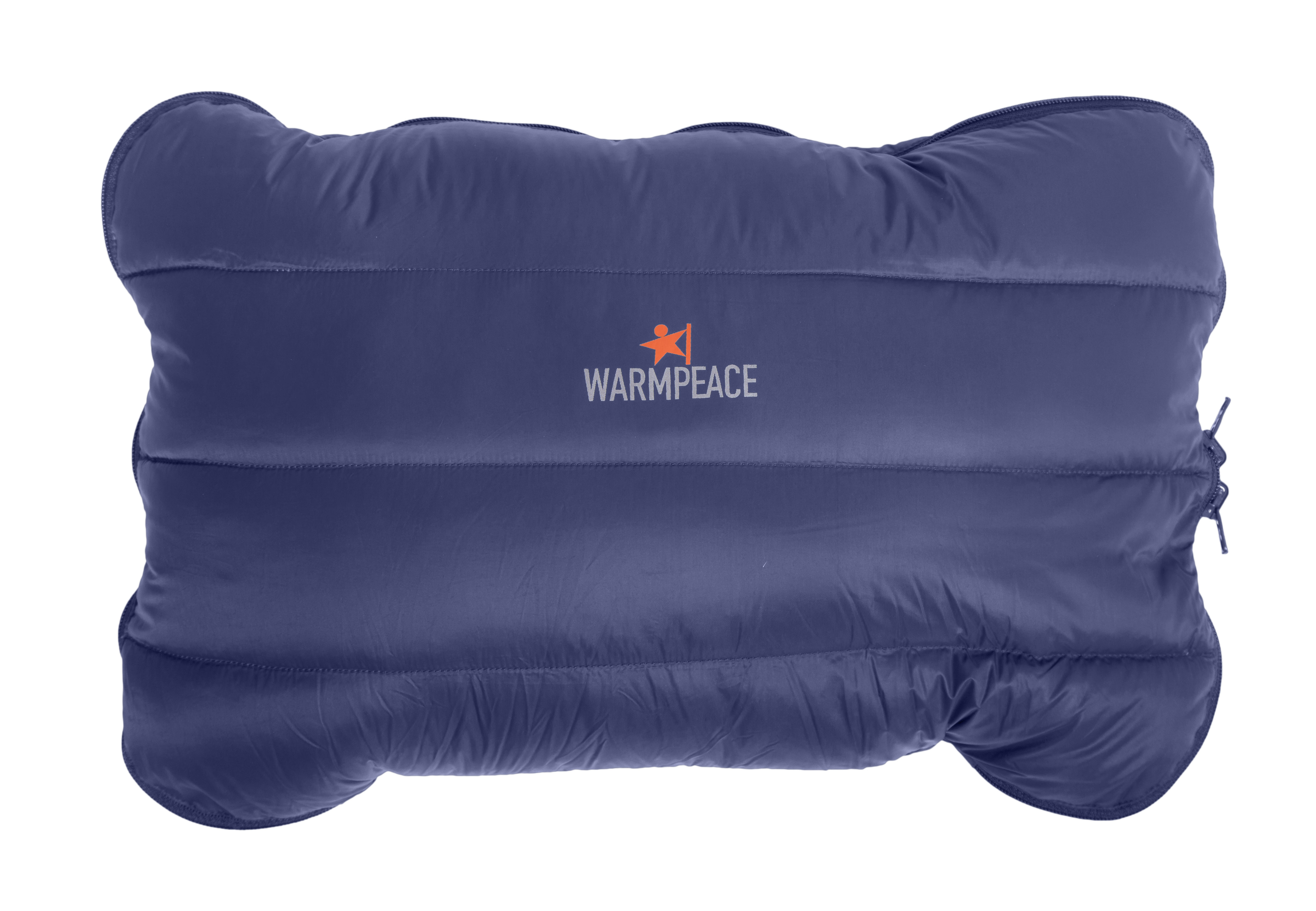 Warmpeace péřový polštářek Down Pillow Zip Barva: shadow blue