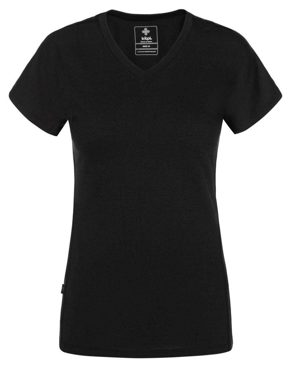 Kilpi dámské triko Merin-W Barva: black, Velikost: 40