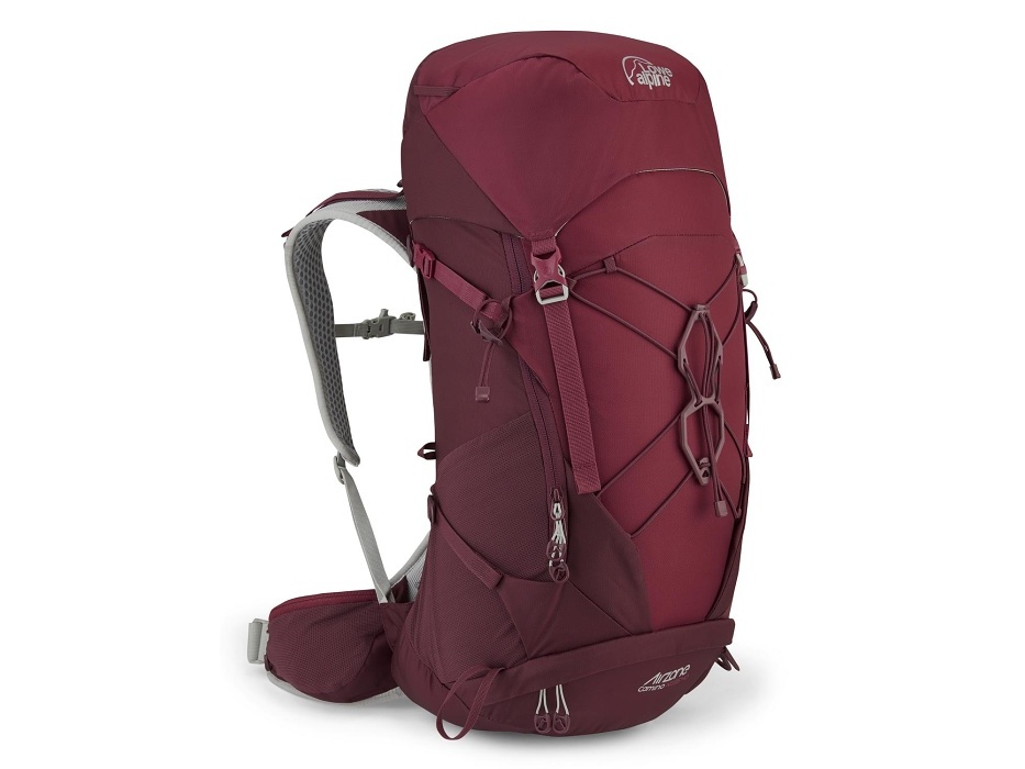 Lowe Alpine batoh AirZone Trail Camino ND35:40 Barva: deep heather/raspberry, Velikost: 35