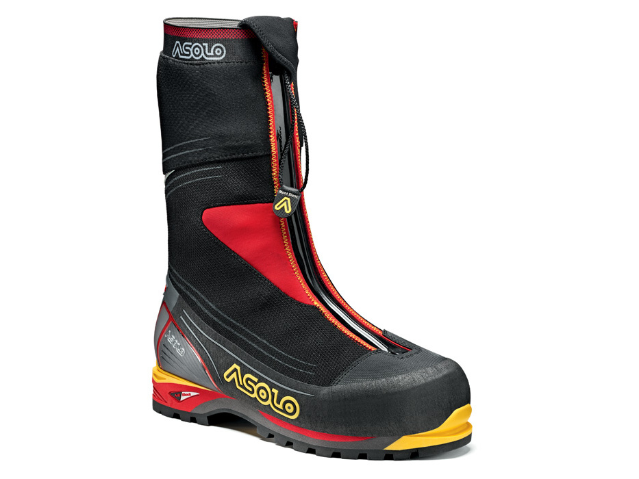 Asolo pánské boty Mont Blanc GV MM - black/red Barva: black/red, Velikost: UK 9,5