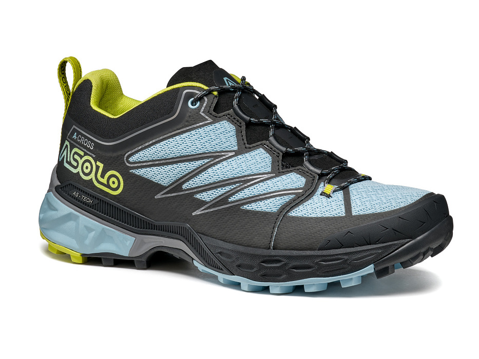 Asolo dámské boty Softrock ML - black/celadon/safety yellow Barva: black/celadon/safety yellow, Velikost: UK 7,5