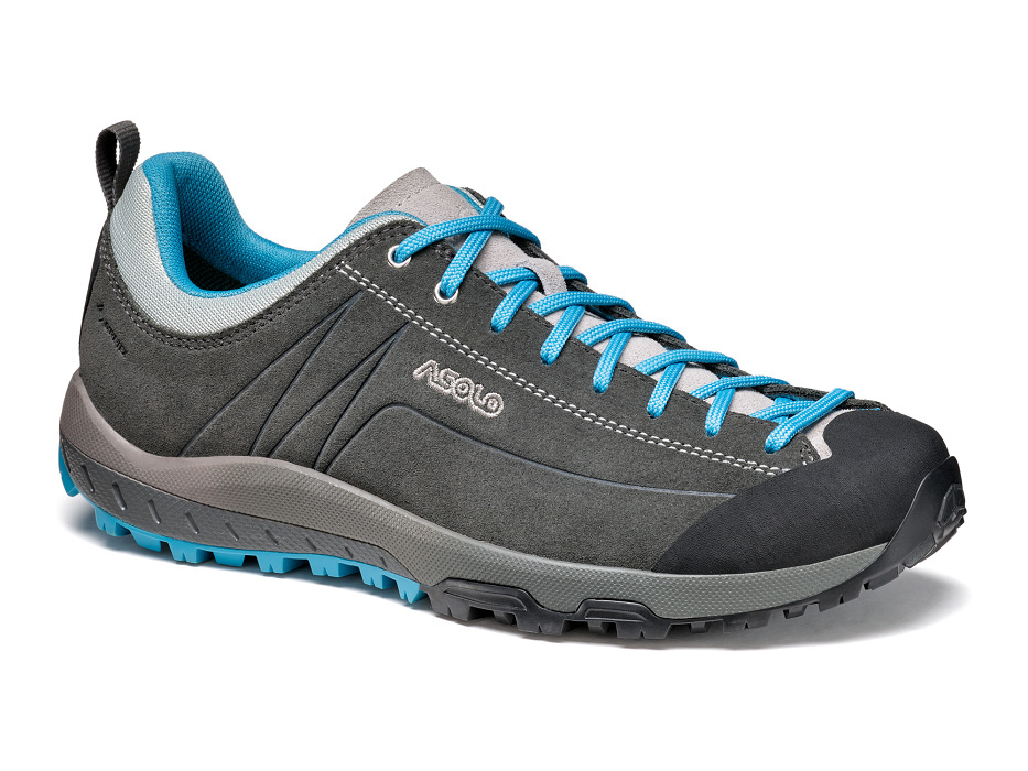 Asolo dámské boty Space GV ML - graphite/cyan blue Barva: graphite/cyan blue, Velikost: UK 7,5