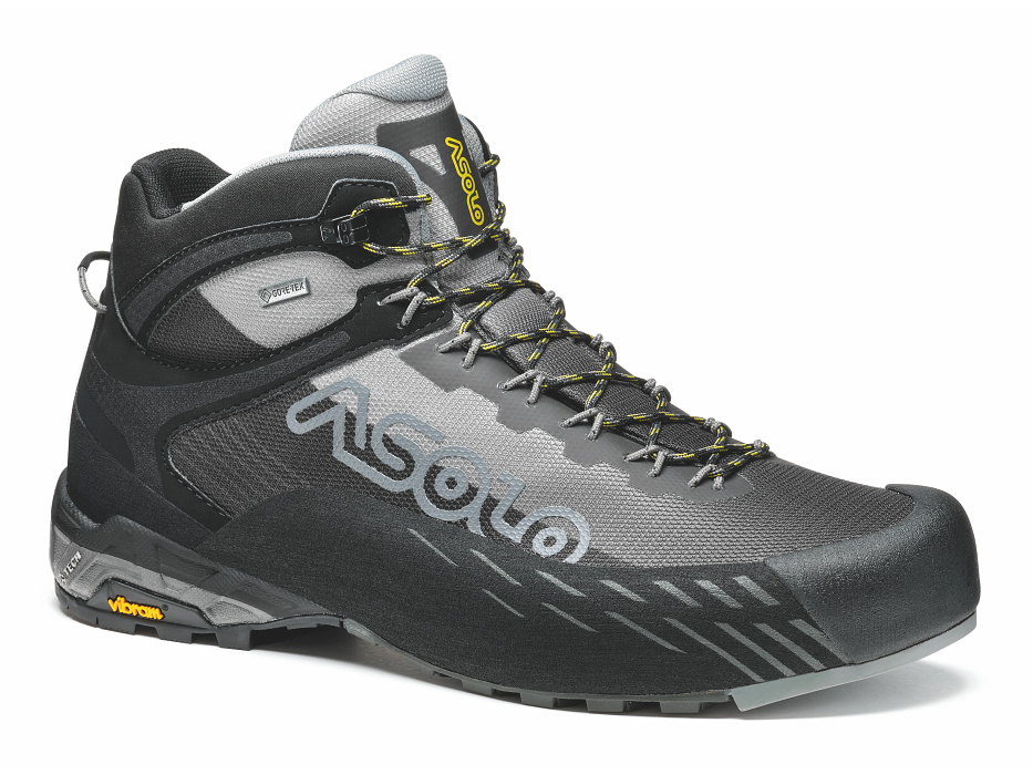 Asolo pánské boty Eldo Mid GV MM - black/grey Barva: black/grey, Velikost: UK 11,5