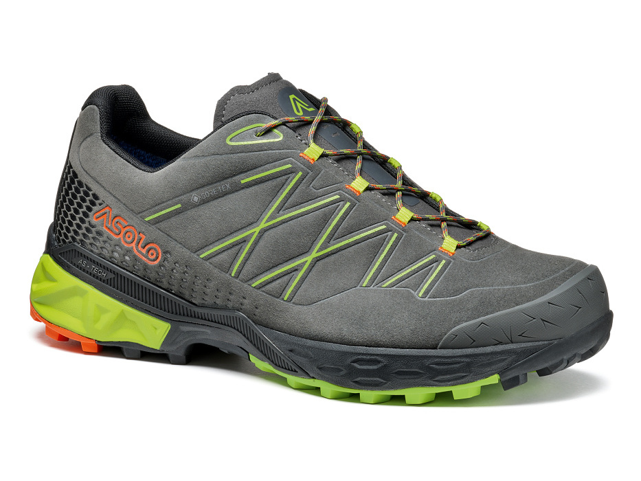 Asolo pánské boty Tahoe LTH GTX MM - graphite/green lime Barva: graphite/green lime, Velikost: UK 10,5