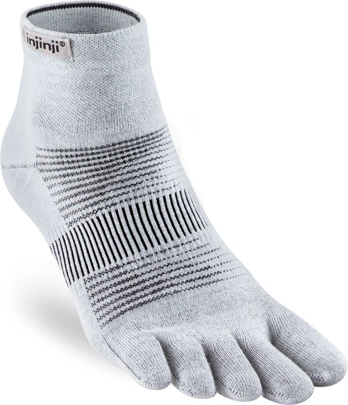 Injinji RUN Lightweight Mini-Crew GREY Barva: grey, Velikost: S (37-40)