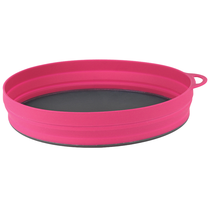 Lifeventure Ellipse Flexi Plate Barva: Pink