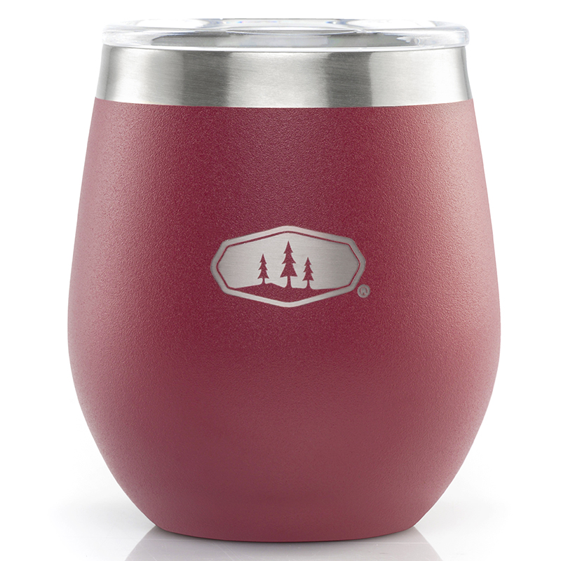 GSI Outdoors párty kalíšek Glacier Stainless Glass 237ml Barva: cabernet