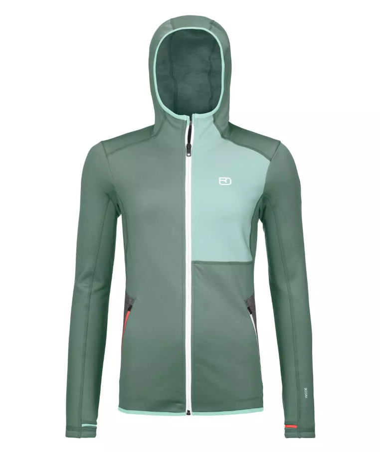 Ortovox dámská mikina Fleece Hoody W Barva: arctic grey, Velikost: XS